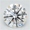 Del inventario de diamantes de laboratorio, 1.76 quilates, Redondo , Color D, claridad FL y certificado GIA