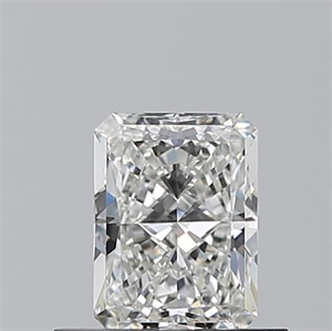Foto Diamante Natural 0.54 quilates, Radiante , Color G, claridad IF y certificado GIA de