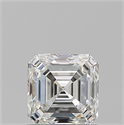 Natural Diamond 1.03 Carats, Asscher with  Cut, H Color, VVS2 Clarity and Certified by GIA