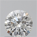 Natural Diamond 0.50 Carats, Round with Excellent Cut, H Color, VS1 Clarity and Certified by GIA
