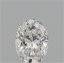 Diamante Natural 0.50 quilates, Ovalado , Color E, claridad VVS1 y certificado GIA