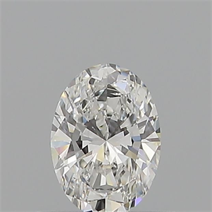 Foto Diamante Natural 0.50 quilates, Ovalado , Color E, claridad VVS1 y certificado GIA de