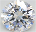 Del inventario de diamantes de laboratorio, 2.54 quilates, Redondo , Color E, claridad VS1 y certificado GIA