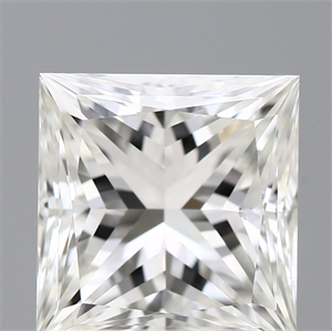 Picture of Natural Diamond 1.00 Carats, Princess with  Cut, I Color, VS1 Clarity and Certified by GIA