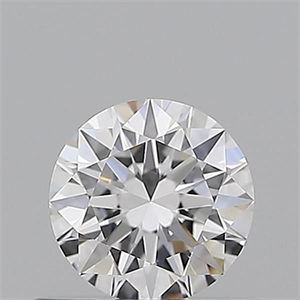 Foto Diamante Natural 0.52 quilates, Redondo , Color D, claridad IF y certificado GIA de