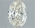 Diamante Natural 3.02 quilates, Ovalado , Color J, claridad VS2 y certificado IGI