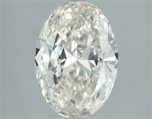 Foto Diamante Natural 3.02 quilates, Ovalado , Color J, claridad VS2 y certificado IGI de