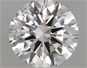 Natural Diamond 0.70 Carats, Round with Excellent Cut, G Color, SI2 Clarity and Certified by GIA