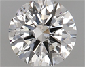 Natural Diamond 0.70 Carats, Round with Excellent Cut, G Color, SI2 Clarity and Certified by GIA