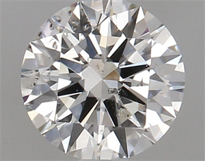 Picture of Natural Diamond 0.70 Carats, Round with Excellent Cut, G Color, SI2 Clarity and Certified by GIA
