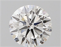 Natural Diamond 0.50 Carats, Round with Very Good Cut, G Color, VS1 Clarity and Certified by GIA
