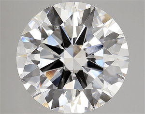Picture of Lab Grown Diamond 7.02 Carats, Round with Ideal Cut, E Color, VVS2 Clarity and Certified by IGI