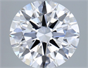 Del inventario de diamantes de laboratorio, 2.03 quilates, Redondo , Color D, claridad VVS2 y certificado GIA