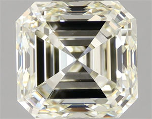 Foto Diamante Natural 1.01 quilates, Asscher , Color J, claridad VS1 y certificado IGI de