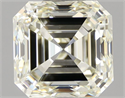 Natural Diamond 1.01 Carats, Asscher with  Cut, J Color, VS1 Clarity and Certified by IGI