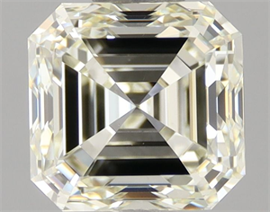 Picture of Natural Diamond 1.01 Carats, Asscher with  Cut, J Color, VS1 Clarity and Certified by IGI