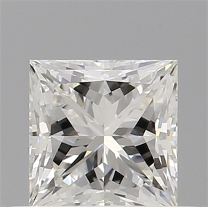 Foto Diamante Natural 0.50 quilates, Princesa , Color H, claridad VVS1 y certificado GIA de