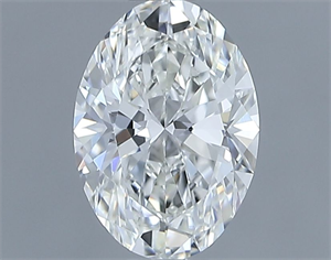 Picture of Natural Diamond 0.60 Carats, Oval with  Cut, H Color, VS1 Clarity and Certified by GIA