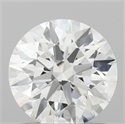 Del inventario de diamantes de laboratorio, 1.03 quilates, Redondo , Color E, claridad VS2 y certificado IGI
