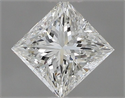 Diamante Natural 0.70 quilates, Princesa , Color G, claridad VS1 y certificado IGI