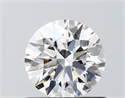 Del inventario de diamantes de laboratorio, 0.74 quilates, Redondo , Color D, claridad VS2 y certificado IGI