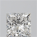 Diamante Natural 0.90 quilates, Princesa , Color G, claridad SI1 y certificado GIA