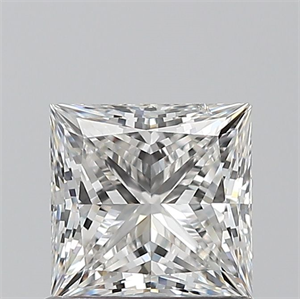 Foto Diamante Natural 0.90 quilates, Princesa , Color G, claridad SI1 y certificado GIA de