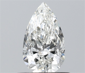 Foto Diamante Natural 0.51 quilates, De pera , Color G, claridad SI2 y certificado IGI de