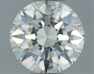 Picture of Natural Diamond 0.70 Carats, Round with Excellent Cut, I Color, SI2 Clarity and Certified by IGI