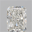 Natural Diamond 0.70 Carats, Radiant with  Cut, I Color, VS2 Clarity and Certified by GIA