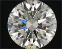 Natural Diamond 0.80 Carats, Round with Excellent Cut, M Color, SI1 Clarity and Certified by GIA