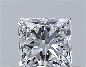 Foto Diamante Natural 0.31 quilates, Princesa , Color D, claridad VS1 y certificado GIA de