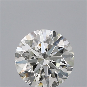 Picture of Natural Diamond 0.51 Carats, Round with Excellent Cut, G Color, VS1 Clarity and Certified by IGI