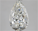 Diamante Natural 1.83 quilates, De pera , Color G, claridad VVS1 y certificado GIA