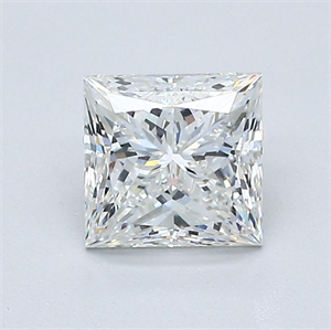 Foto Diamante Natural 1.02 quilates, Princesa , Color I, claridad VS1 y certificado GIA de