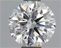 Lab Grown Diamond 1.04 Carats, Round with Ideal Cut, D Color, VS1 Clarity and Certified by IGI