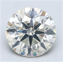 Diamante Natural 2.50 quilates, Redondo , Color L, claridad SI2 y certificado GIA