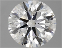 Natural Diamond 0.78 Carats, Round with Excellent Cut, D Color, VVS1 Clarity and Certified by GIA
