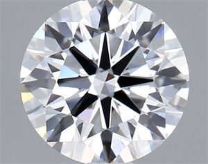 Picture of Lab Grown Diamond 1.03 Carats, Round with Ideal Cut, D Color, VVS1 Clarity and Certified by IGI
