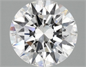 Del inventario de diamantes de laboratorio, 2.45 quilates, Redondo , Color E, claridad VS1 y certificado IGI