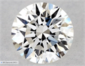 Diamante Natural 0.50 quilates, Redondo , Color H, claridad VS1 y certificado GIA
