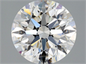 Diamante Natural 1.90 quilates, Redondo , Color F, claridad VVS1 y certificado GIA