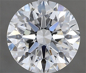 Foto Diamante Natural 3.01 quilates, Redondo , Color F, claridad VS2 y certificado GIA de