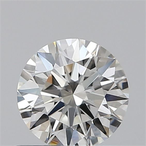 Picture of Natural Diamond 0.50 Carats, Round with Excellent Cut, H Color, VS2 Clarity and Certified by GIA