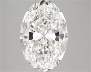 Picture of Natural Diamond 5.02 Carats, Oval with  Cut, E Color, VS2 Clarity and Certified by GIA