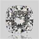 Natural Diamond 0.81 Carats, Cushion with  Cut, D Color, VVS1 Clarity and Certified by GIA