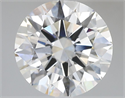 Lab Grown Diamond 3.56 Carats, Round with Ideal Cut, E Color, VVS2 Clarity and Certified by IGI