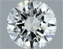 Diamante Natural 0.50 quilates, Redondo , Color G, claridad VVS2 y certificado IGI