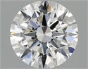 Del inventario de diamantes de laboratorio, 0.97 quilates, Redondo , Color D, claridad VVS2 y certificado IGI