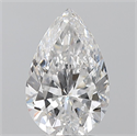 Diamante Natural 2.01 quilates, De pera , Color D, claridad SI2 y certificado GIA